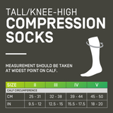 80s Compression Tall Socks, Men