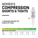 Compression Tights 3/4 4.0, Women