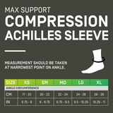 Max Support Achilles Sleeve, Unisex