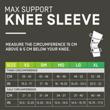 Max Support Knee Sleeve, Unisex