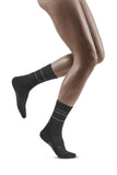 Reflective Mid Cut Socks, Men