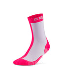 Run Half&Half Mid Cut Socks 5.0, Black/Grey, Unisex, XS
