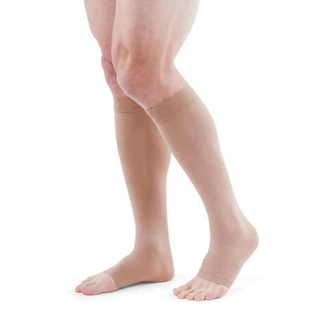 duomed advantage 15-20 mmHg calf extra-wide open toe standard