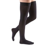 mediven comfort 15-20 mmHg thigh beaded topband closed toe standard