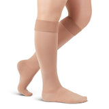 mediven comfort 20-30 mmHg calf extra wide petite beaded topband close toe, Single