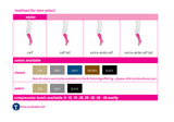 mediven men select 30-40 mmHg calf closed toe standard