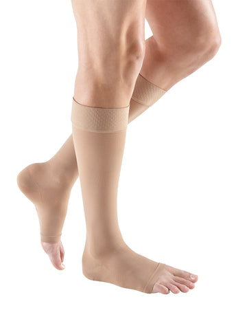 mediven plus 20-30 mmHg calf extra-wide beaded topband open toe standard, Single