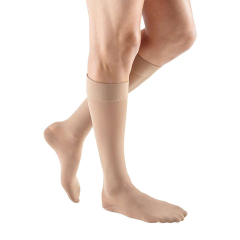 mediven plus 20-30 mmHg calf beaded topband closed toe standard, Single