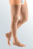 mediven plus 20-30 mmHg thigh beaded topband open toe petite, Single