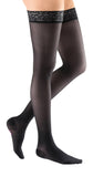 mediven sheer & soft 8-15 mmHg thigh lace topband closed toe standard