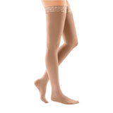 mediven comfort 15-20 mmHg thigh lace topband closed toe petite