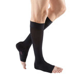 mediven plus 20-30 mmHg calf beaded topband open toe standard